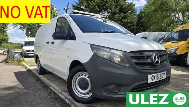 2016 Mercedes-Benz Vito Vito 2.1 114 CDI BlueTEC RWD L2 LWB Euro 6 (NO VAT) PANEL VAN Diesel Manual