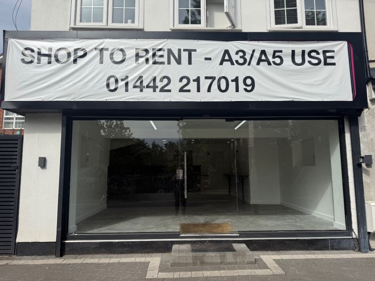 SHOP TO RENT HEMEL HEMPSTEAD HERTFORDSHIRE FOOD TAKEAWAY 