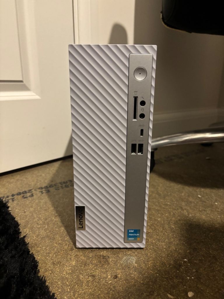 Lenovo Desktop PC – White, Good Condition