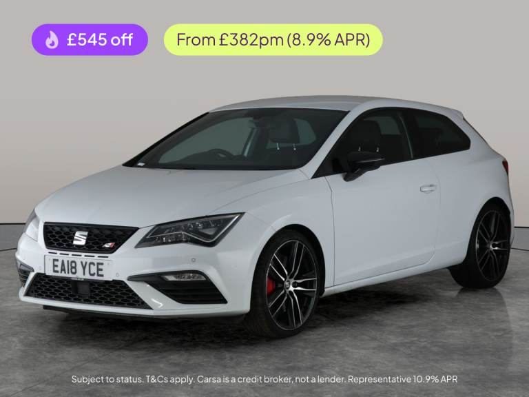 2018 SEAT Leon 2.0 TSI Cupra 300 3dr HATCHBACK PETROL Manual