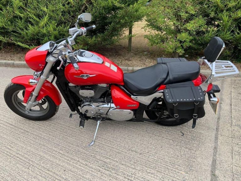 2015 15 SUZUKI VZ 800 L4 INTRUDER RED VZ800 VL800 XVS CLASSIC CUSTOM CRUISER 6k