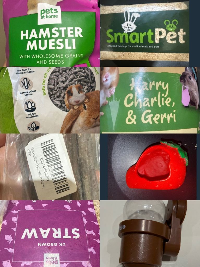 Full Syrian Hamster Accessories