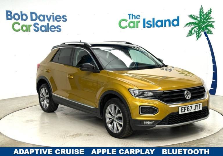 2018 67 VOLKSWAGEN T-ROC 1.0 TSI DESIGN SUV 5DR PETROL MANUAL EURO 6 (S/S) (115 