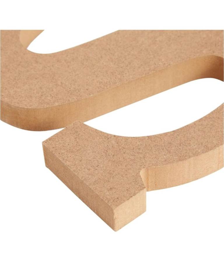 Bnib MDF large letters. Plain. See Description For Price. 