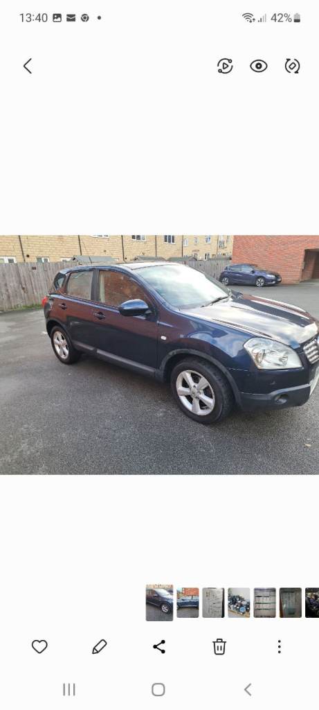 Nissan, QASHQAI, Hatchback, 2009, Manual, 1461 (cc), 5 doors