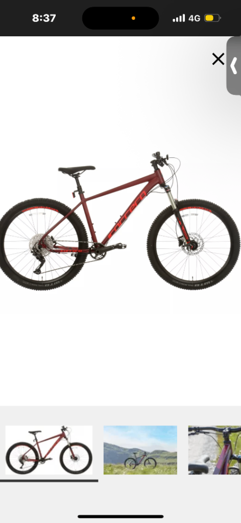 Carrera mountain bike 