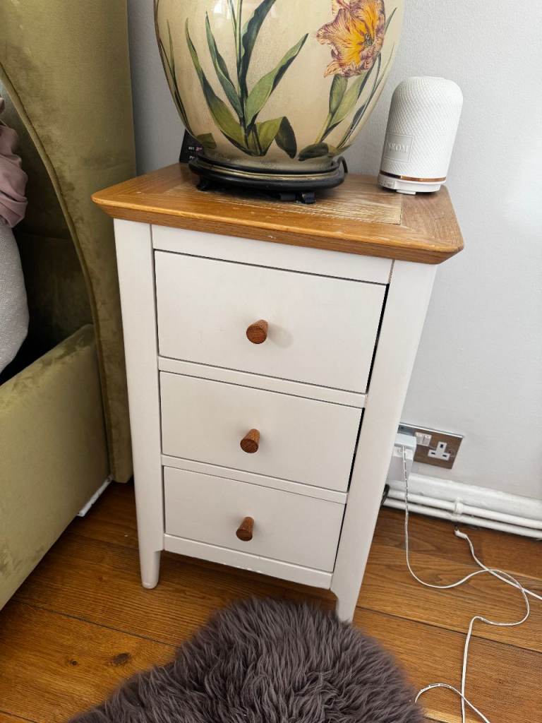 Pair of Wooden Bedside Tables (small)