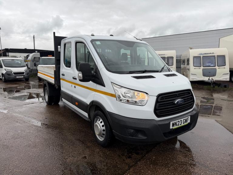 2023 Ford Transit 2.0 EcoBlue 130ps Double Cab Tipper CHASSIS CAB Diesel Manual