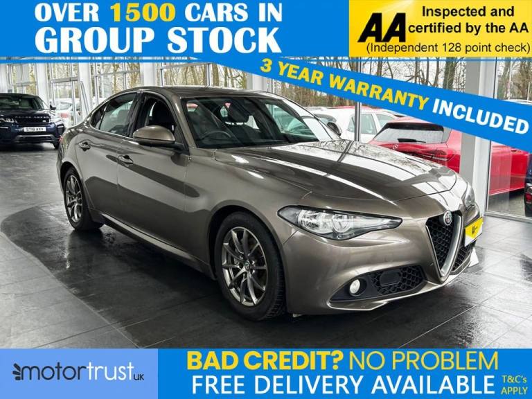 2018 Alfa Romeo Giulia 2.0T Super Saloon 4dr Petrol Auto Euro 6 (s/s) (200 ps) EXTENSIVE S/H! 1 F...