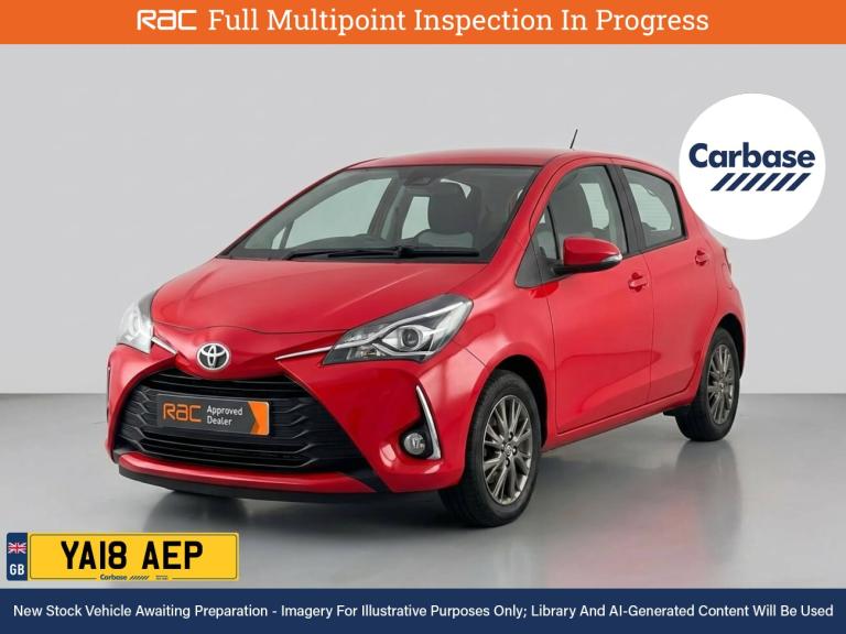 2018 Toyota Yaris 1.5 VVT-i Icon Hatchback 5dr Petrol Manual Euro 6 (111 ps) Hatchback PETROL Manual