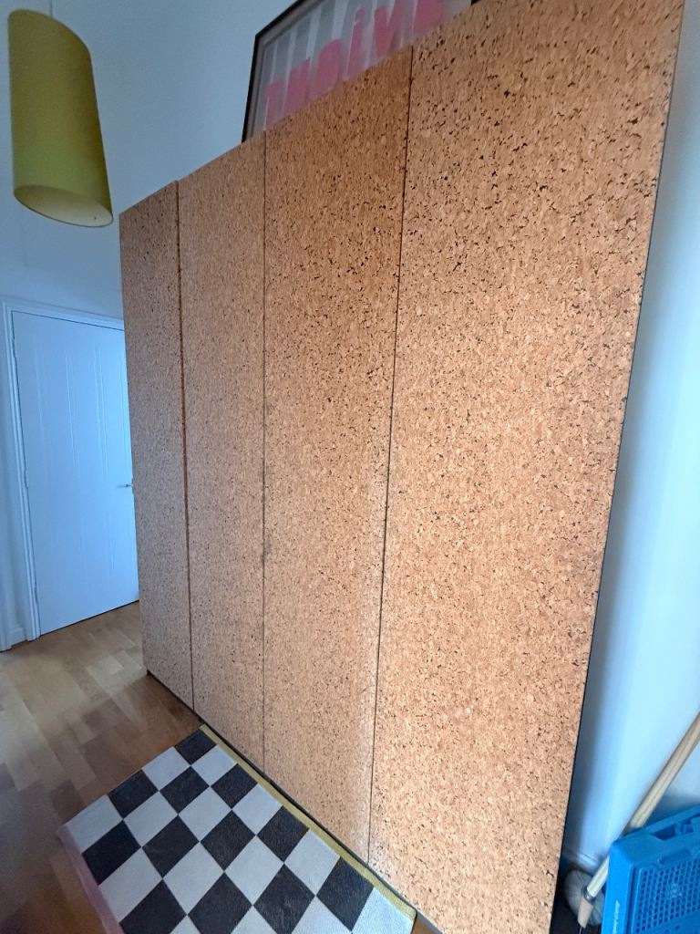 IKEA Pax Wardrobe Limited Edition Cork Doors