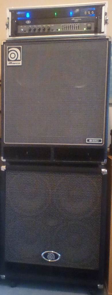 Ampeg Bass Setup