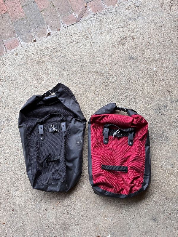 Decathlon bike panniers