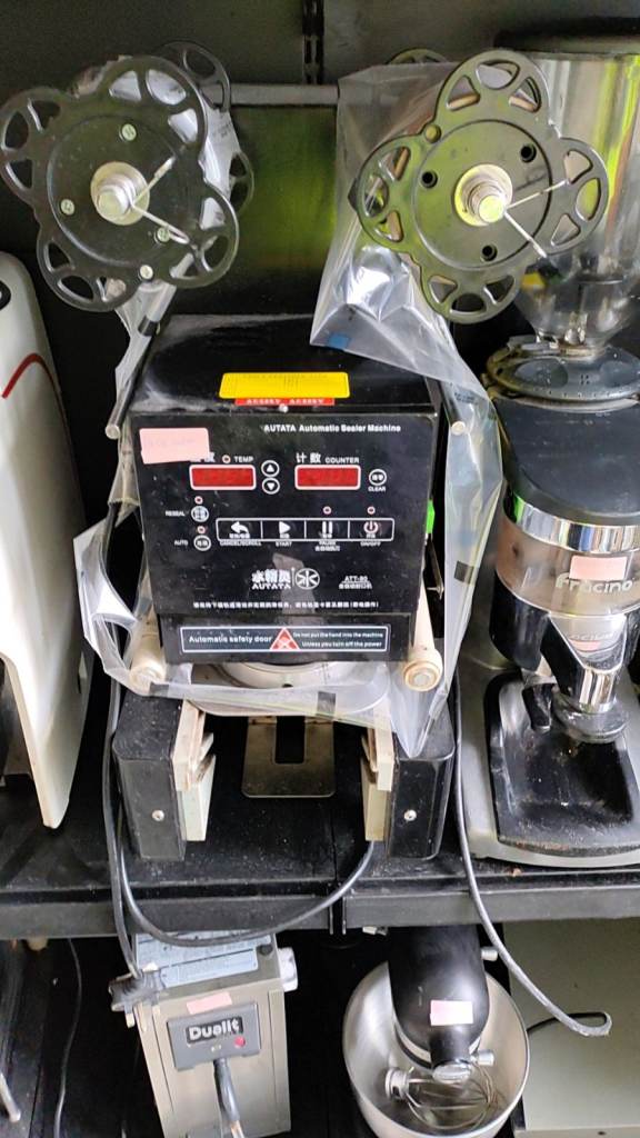 AUTATA ATT-90 Commercial Automatic Cup Sealing Machine bubble tea, juice,  cafe
