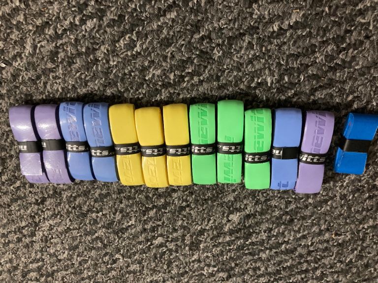 New Racket grips – Multicoloured Pack