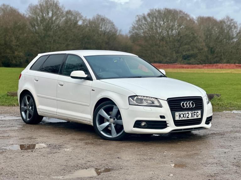 2012 Audi A3 2.0 TDI Black Edition 5dr [Start Stop] + 100K MILES + FSH HATCHBACK Diesel Manual