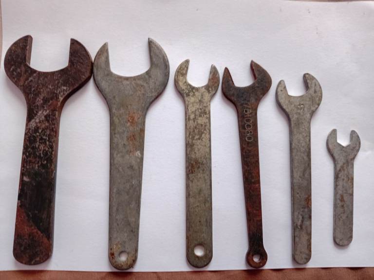 Old Spanners x 6