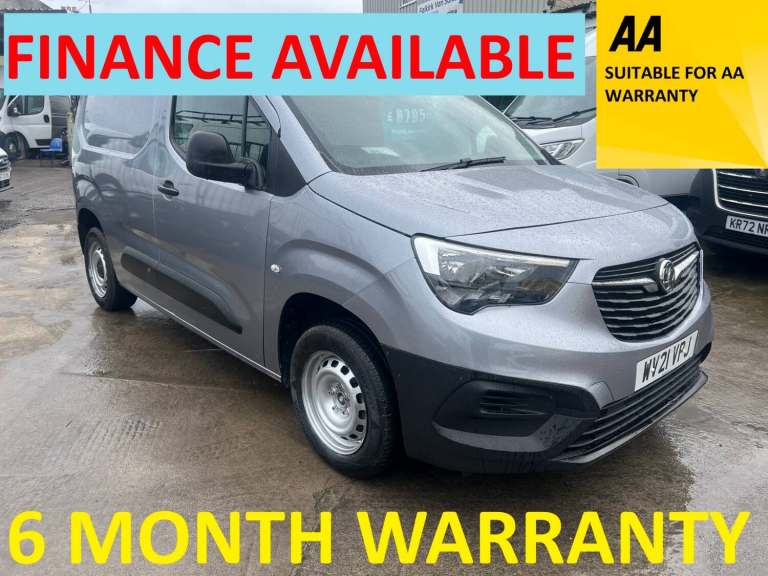 2021 Vauxhall Combo 2000 1.5 Turbo D 100ps H1 Edition Van PANEL VAN Diesel Manual