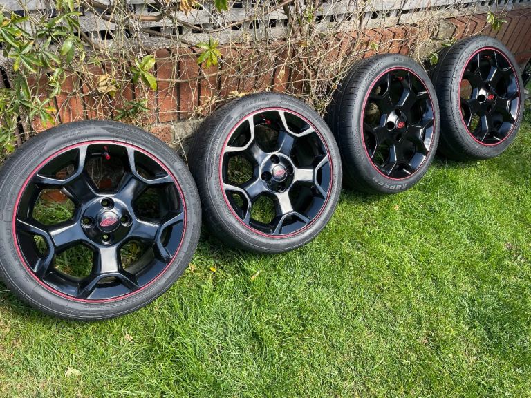 Ford KA Mk2 / Fiat 500 16in Alloys & Tyres x4 