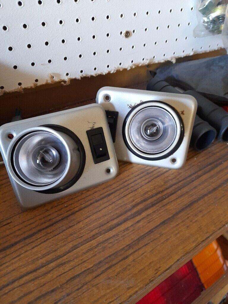 Pair caravan 12 volt lights