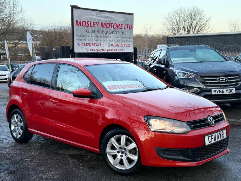 2011 Volkswagen Polo 1.4 SE DSG Euro 5 5dr HATCHBACK Petrol Automatic