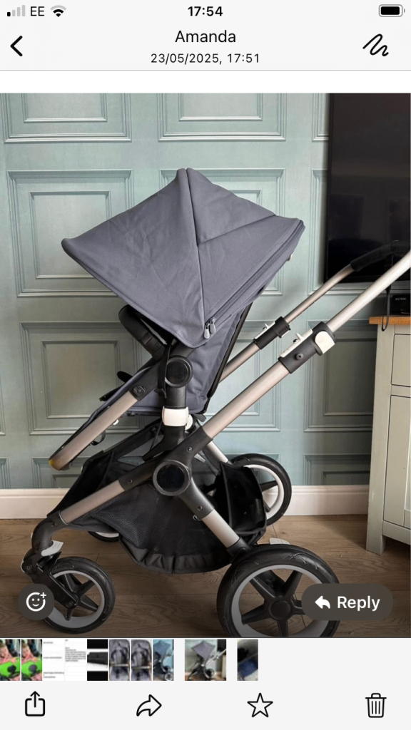 image for Pushchair bugaboo 3