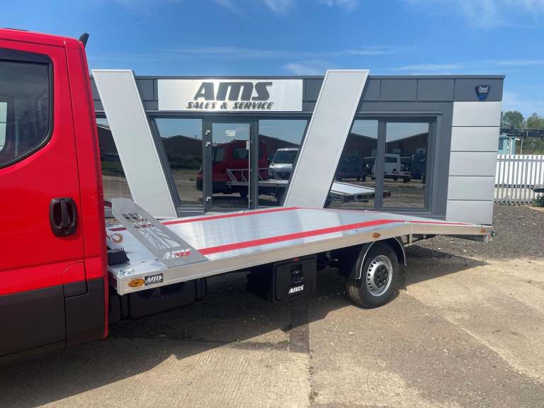 Recovery Truck Body Aluminium Car Transporter body, we can build on any manufact