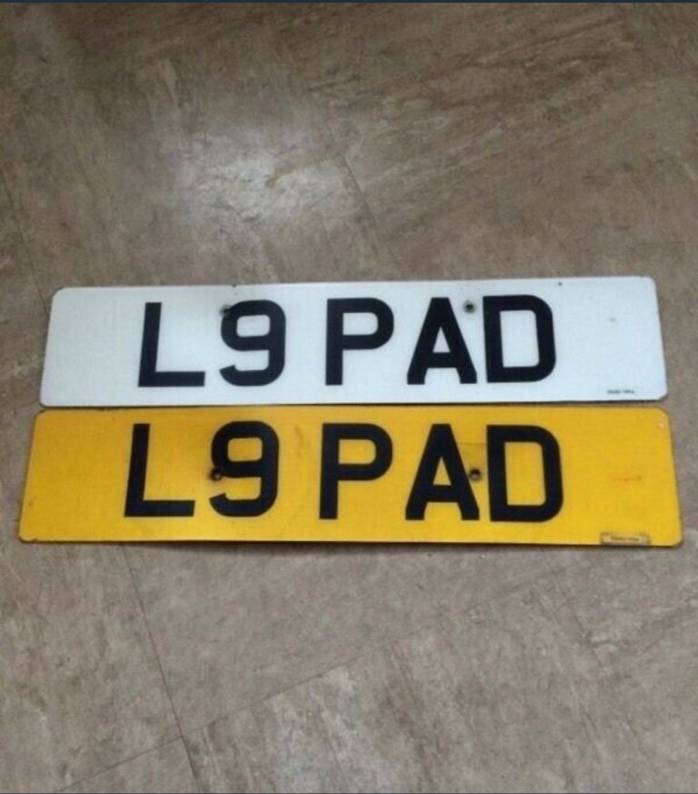 Private Number Plate For Sale L9 PAD Sensible Offer Invited No Silly Offer