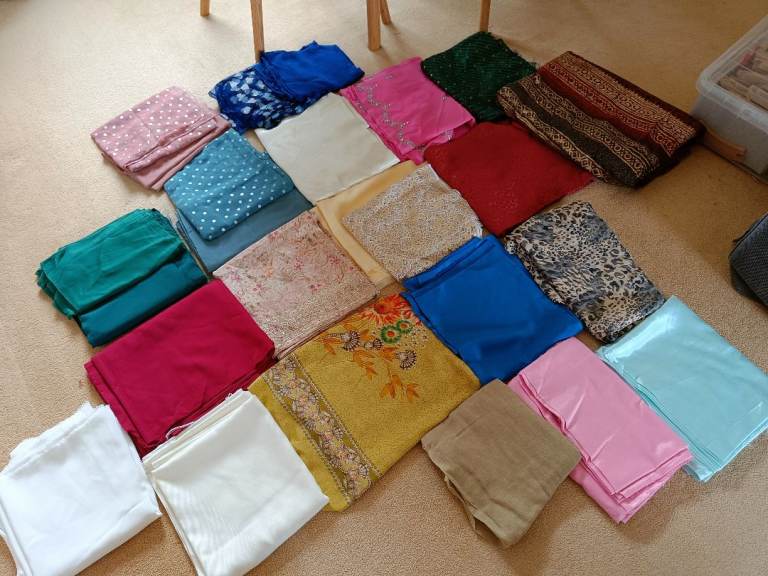 Beautiful collection of Indian & Western Loose Fabrics 