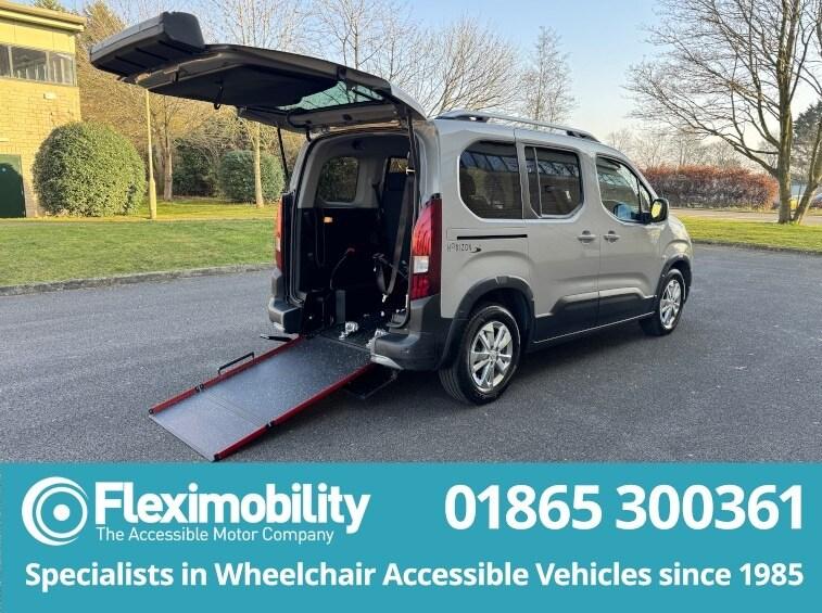 2019 Peugeot Rifter Wheelchair Accessible Vehicle SF19BOH 3 Seats + Winch MPV Diesel Manual