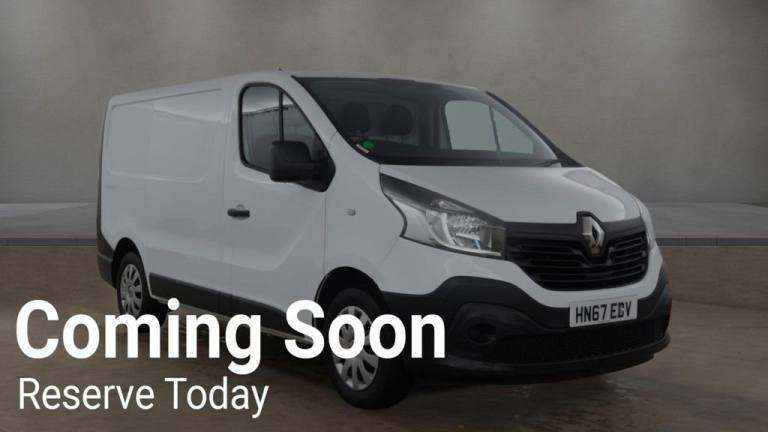 2017 67 RENAULT TRAFIC 1.6 DCI ENERGY 27 BUSINESS NO VAT VAN EURO 6 (S/S) (125 P