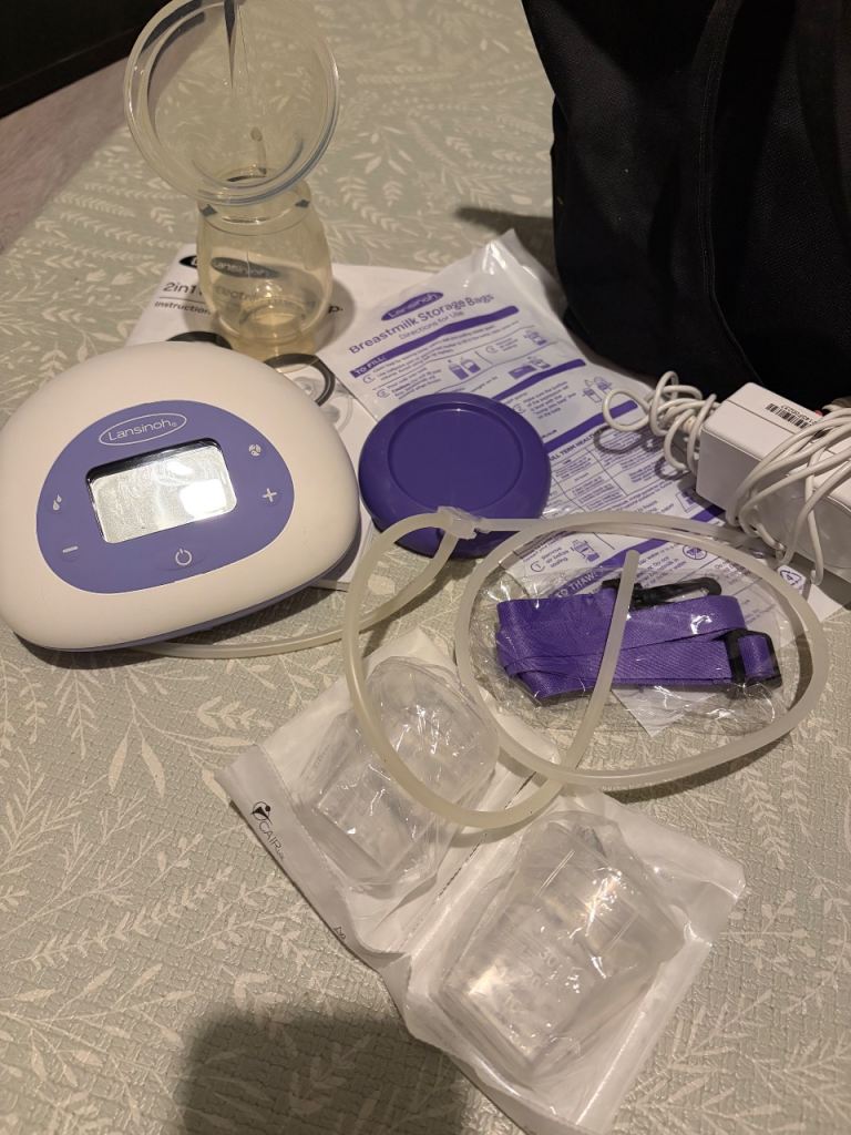 Lansinoh 2-in-1 Double Electric Breast Pump