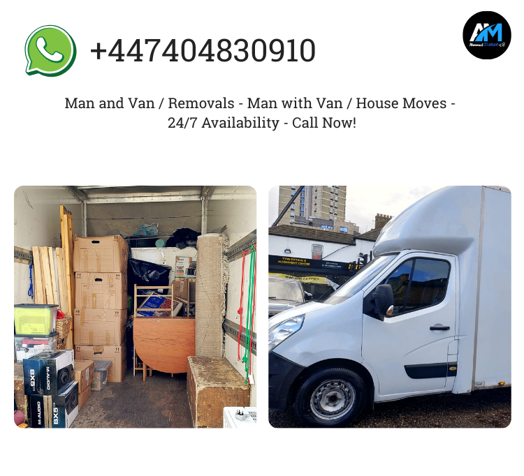 Man and Van / Removals - Man with Van / House Moves - 24/7 Availability - Call Now!