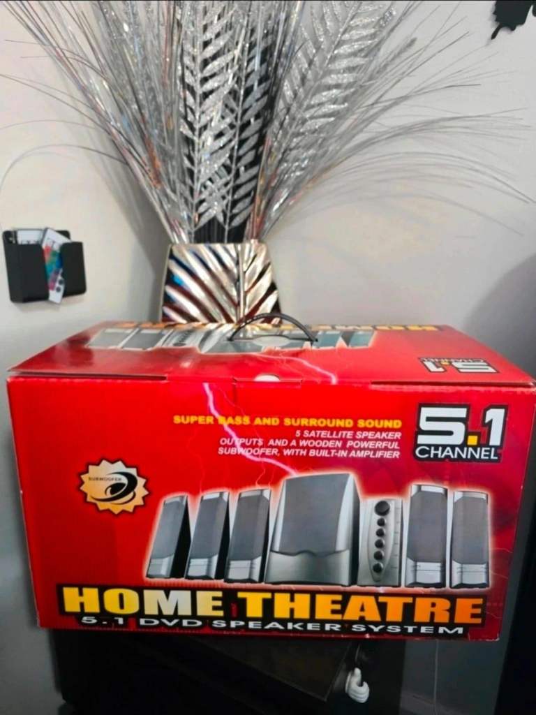 New 5.1 Channel Home Theatre Speaker System