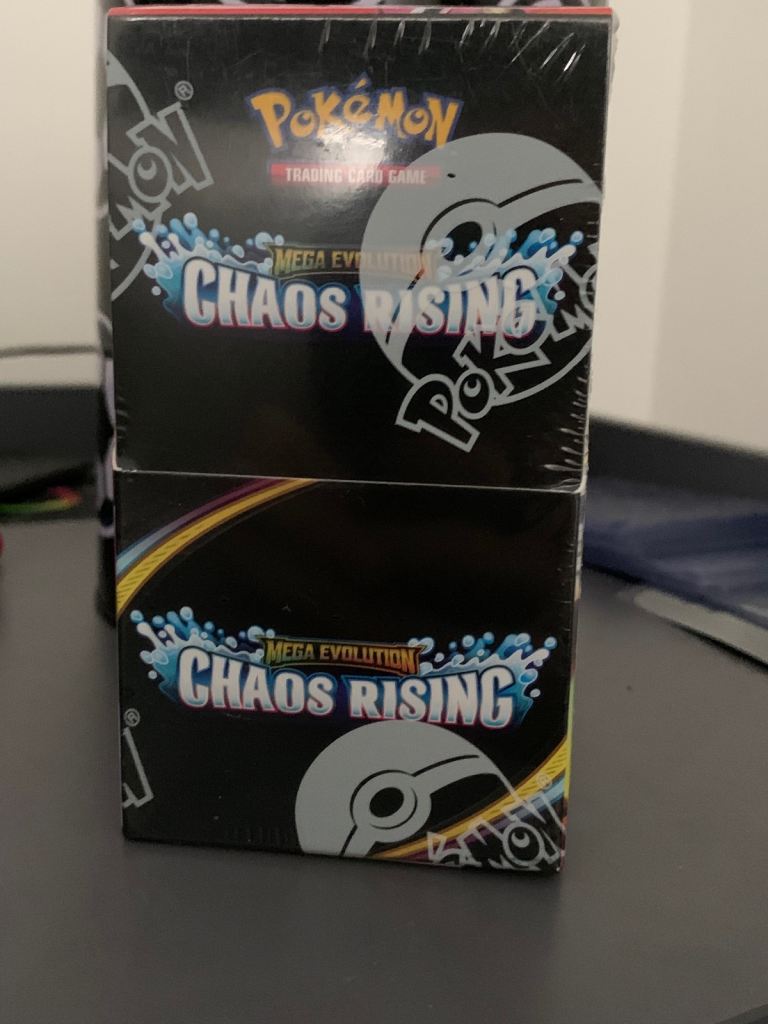 Sealed Pokémon TCG Chaos Rising Half Booster Box - Sealed