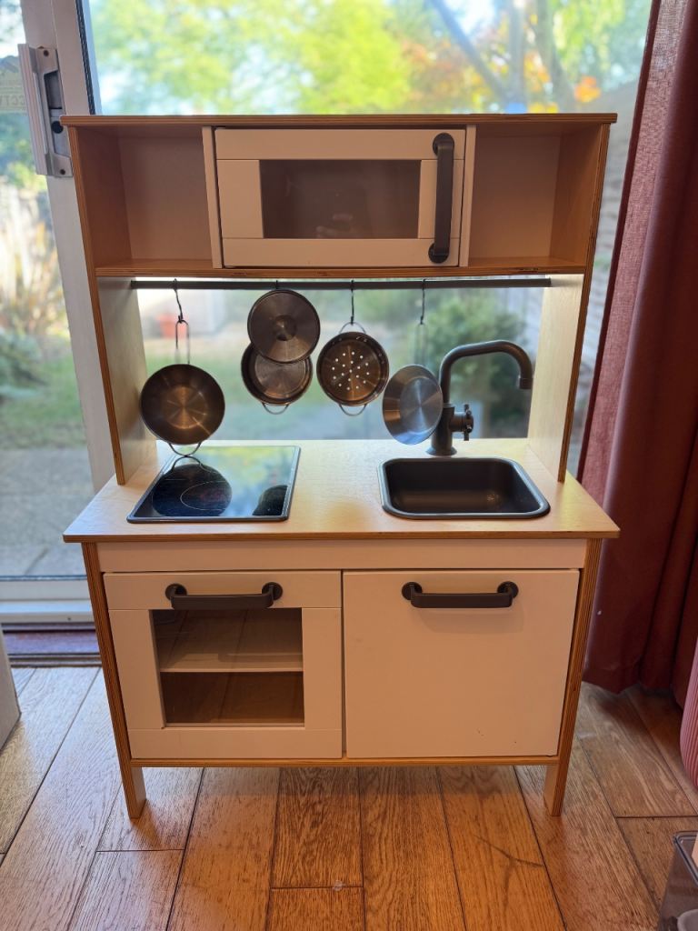 IKEA Duktig Play Kitchen with Accessories – Good Condition