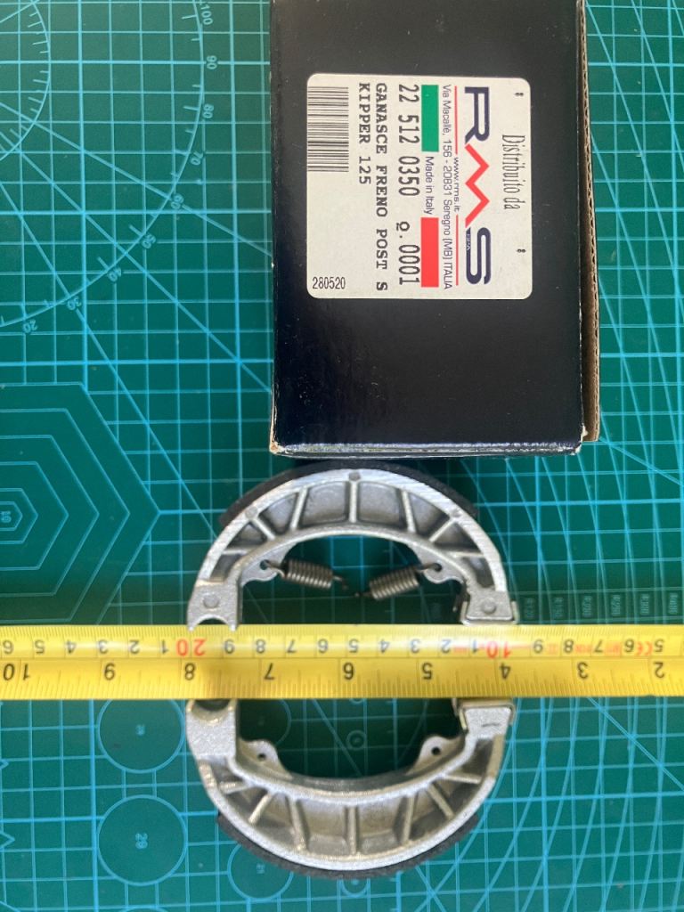 Piaggio Rear Brake Shoes