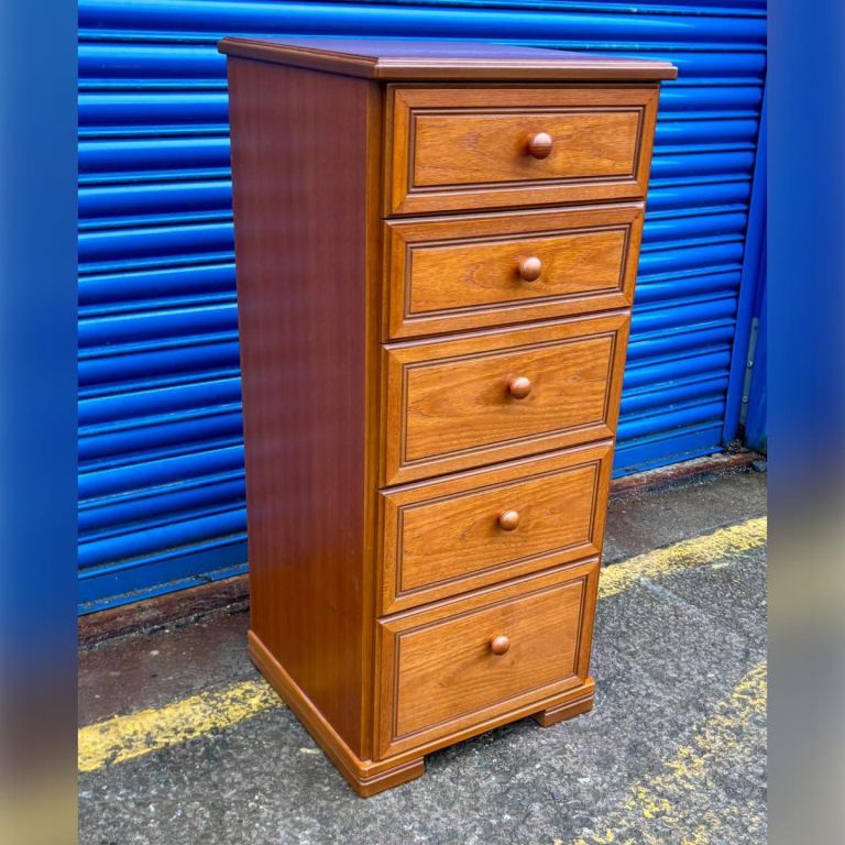 Vintage Stag Teak Chest of Drawers £78