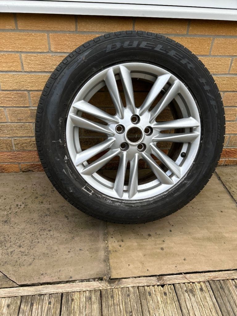 Jaguar xf spare rim and tyre