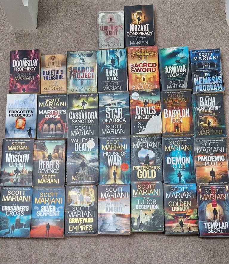 Scott Mariani complete set