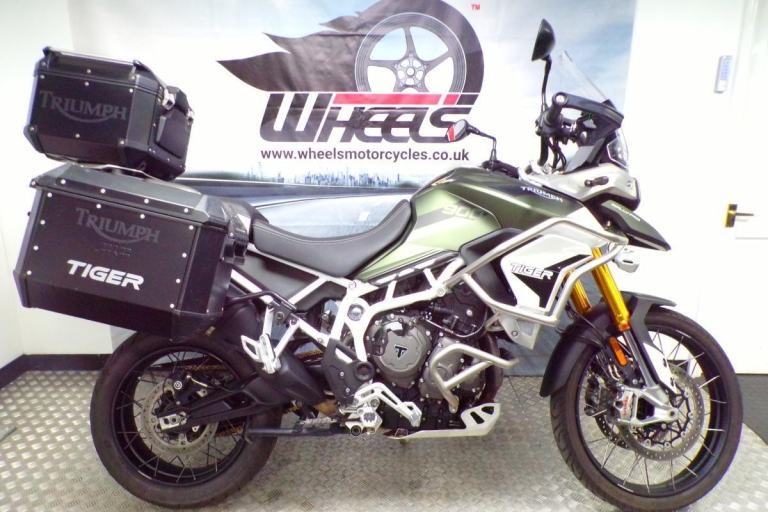 2021 TRIUMPH TIGER 900 RALLY PRO WITH FULL LUGGAGE