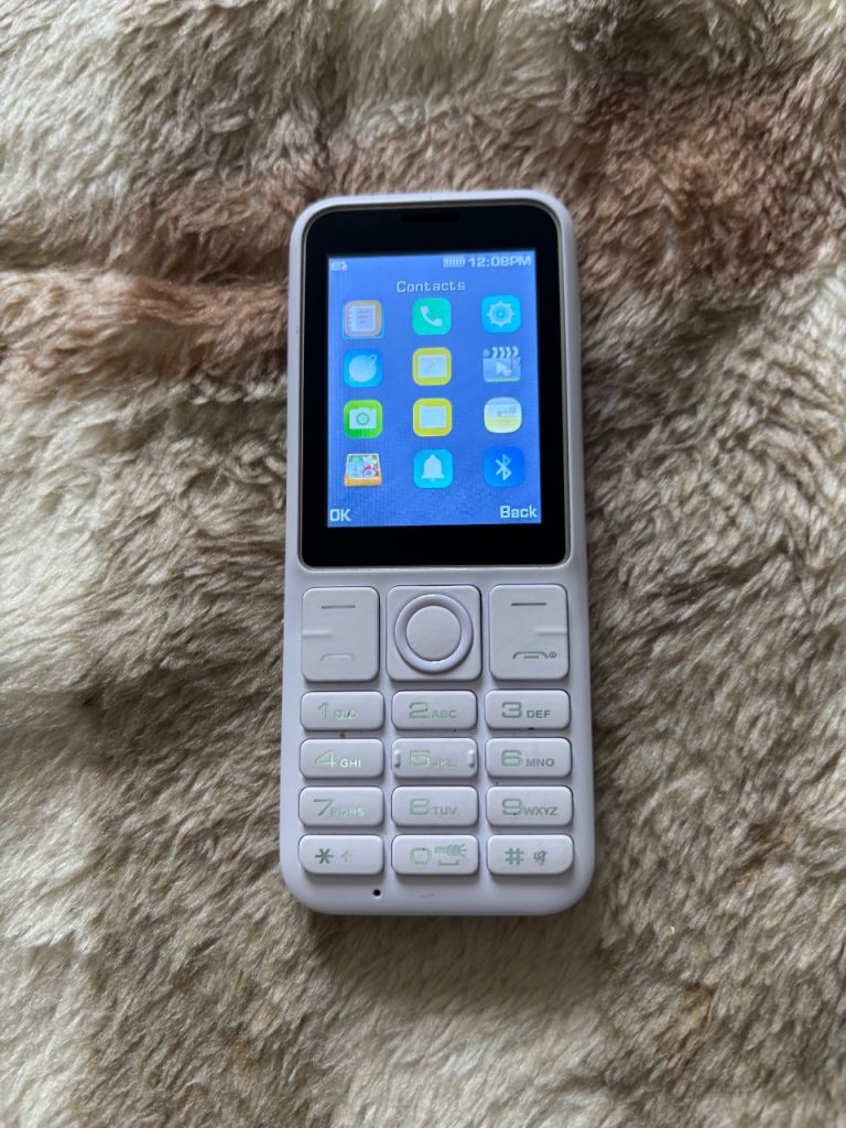 imo Feature Phone – White, As Good As New