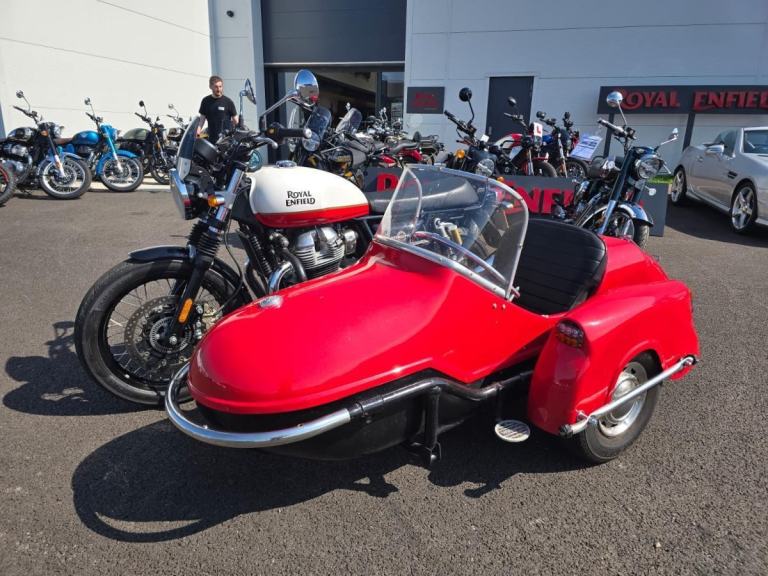 2023 Royal Enfield Interceptor 650 with Side Car