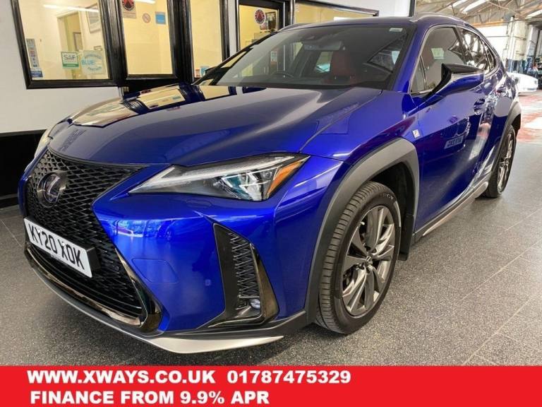 2020 20 LEXUS UX 2.0 250H F SPORT SUV 5DR PETROL HYBRID E-CVT EURO 6 (S/S) (184 