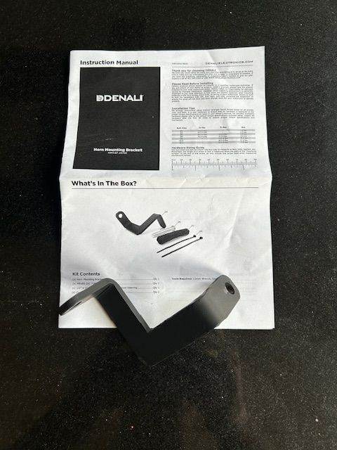 Denali Soundbomb bracket for BMW R1250 GS Adventure
