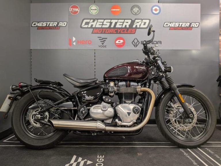 2020 (70) Triumph Bonneville Bobber 1200 in Red