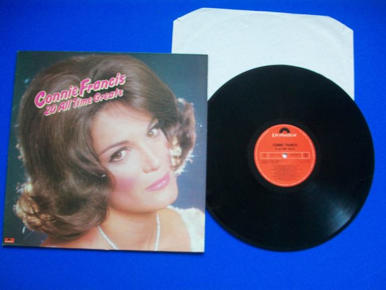 CONNIE FRANCIS - 20 All Time Greats - UK 1977 Vinyl LP. Polydor Records. M-/VG
