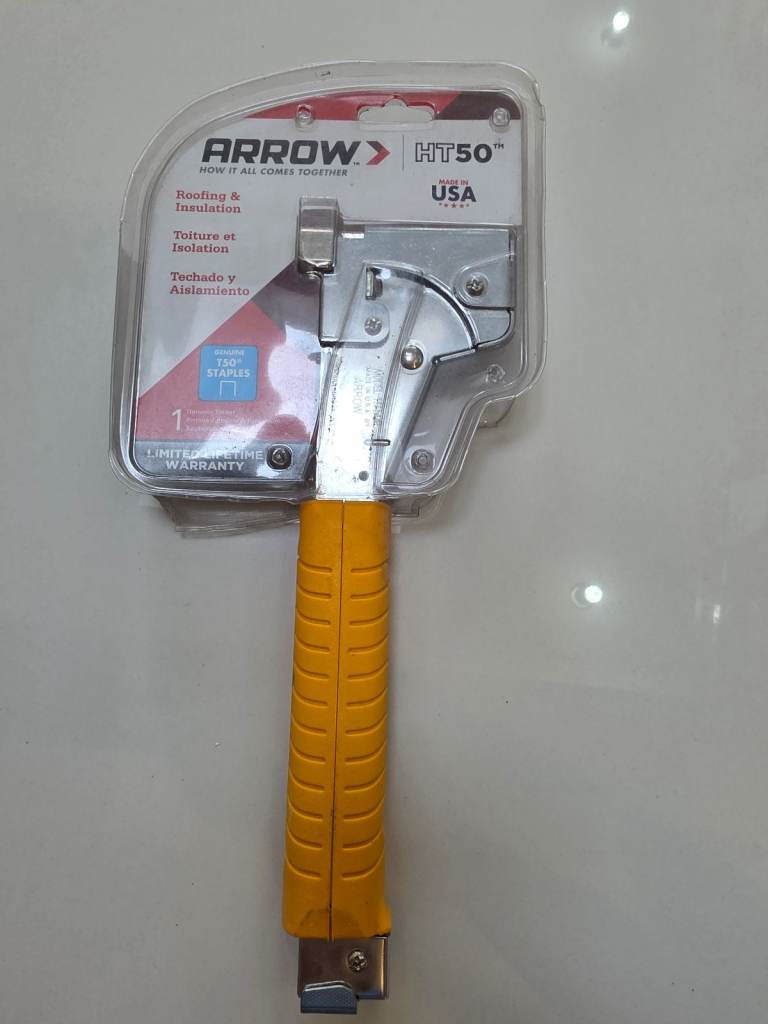 Arrow AHT50 Professional Hammer Tacker , Yellow