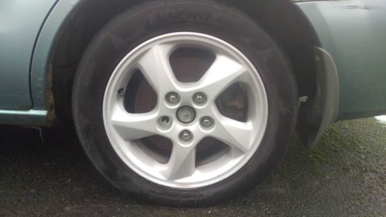Mazda alloys and tyres
