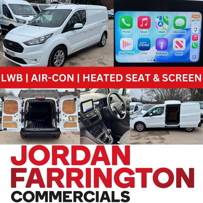 2021 FORD TRANSIT CONNECT 240 LIMITED 1.5 L2 H1 3 SEATER PANEL VAN WITH AIR-CON